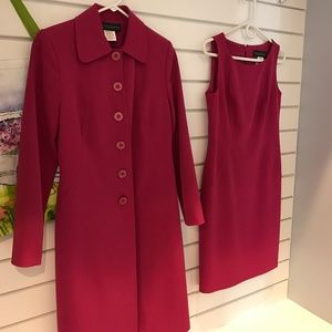 Harve' Bernard Coat and Dress Ensemble